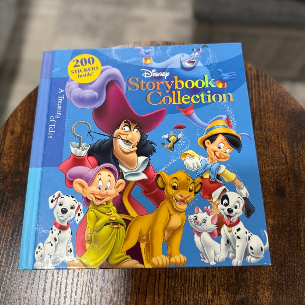 Disney Magic Storybook with Blue and Red Cover. A Treasury of Tales